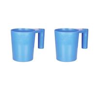 Kueohse 2X Cuchara para Piscina y SPA Medidora para Piscina Herramienta Portátil de Mantenimiento de Piscina Cuchara Medidora Multiusos