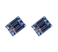 Kueohse 2X EZ-USB FX2LP CY7C68013A Placa Central USB Placa de Desarrollo Analizador Lógico Módulo de Conveniencia Multifunción
