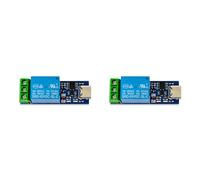 Kueohse 2X Interfaz TPYE-C Módulo de Relé USB LCUS-1 Interruptor de Control Inteligente USB Relé de Puerto Serie