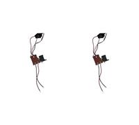 Kueohse 2X Interruptor de Gatillo con Botón Pulsador de Control de Velocidad de Llave Eléctrica, Llave Recargable de CC, Interruptor FA8-16/1, Accesorios para Llave de 16 A