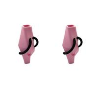 Kueohse 2X Jarrón de Bicicleta Rosa, Accesorio de Decoración de Bicicleta Extraíble, Decoración de Bicicleta Única, Regalo para Amantes del Ciclismo