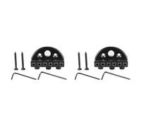 Kueohse 2X Juego de Tuercas de Bloqueo de Cuerdas de Guitarra de 6 Cuerdas Juego de Tuercas de Bloqueo de Cuerdas de Guitarra EléCtrica Sin Cabeza Accesorios de Puente de Guitarra