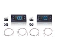Kueohse 2X Kit de Controlador de Temperatura Erc112C, Controlador Electrónico de Refrigeración con Sensor Compatible con 080G3491