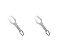 Kueohse 2X Llave Torx Universal de 8-22 Mm, Placa de Llave de Gafas Ajustable Autoajustable, Llave Torx de Doble Cabeza, Herramientas Manuales