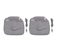 Kueohse 2X Lonchera EléCtrica PortáTil con USB, Bolsas para Calentar Alimentos, Bolsa TéRmica Bento, Bolsa de Almuerzo Aislada Sin Pantalla