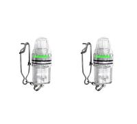 Kueohse 2X Luz LED para Pesca Subacuática de Alta Presión, Resistente Al Agua, IP68, con Señuelo, Lámpara Buscar Peces, Luces Subacuáticas.