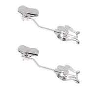 Kueohse 2X Marching Musical Sheet Clip Stand Trombone Marching Lyre para Trompeta Trombone Tool