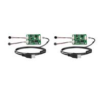 Kueohse 2X Matriz de Reducción de Ruido con Micrófono Dual, Interacción de Voz con IA, Cancelación de Respuesta, Mejora de Voz, USB Sin Controlador.