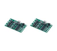 Kueohse 2X Módulo Controlador LED RGB DMX512: Corriente Constante de 300 MA, Control Externo Ajustable, Placa Controladora A Color de 3 Canales.