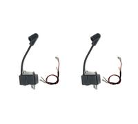 Kueohse 2X MóDulo de Bobina de Encendido Juego de Cables Magento Aptos para 135 140 135E 140E Piezas de Repuesto para Motosierra