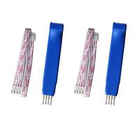 Kueohse 2X MóDulo de Sonda de ProgramacióN 2,54 mm 4P STM32 ProgramacióN STM8 Pogo Pin XH2.54 Enchufe Cable Prueba DIY, 2,54 mm 4P