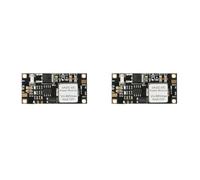 Kueohse 2X Módulo Reductor Estabilizador de Voltaje CC-CC de 6,5 V-60 V A 12 V, Miniconvertidor Reductor de Perfil Bajo, Fuente de Alimentación.