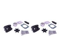 Kueohse 2X Motor de 6E0-W0078-00 6E0-W0078-01 6E0-W0078-02 Kit de ReparacióN de Bomba de Agua para Motor Fueraborda 4HP 5HP 4A 5C