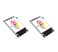 Kueohse 2X Pantalla TFT LCD OLED de 2,0 Pulgadas, Controlador IC ST7789V, 240RGBx320, Interfaz SPI de Matriz de Puntos para, Pantalla LCD A Color.