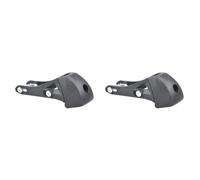 Kueohse 2X Patines en Línea Universales para Adultos con Soporte de Freno de PU para Patines Planos con Balancín de 243 mm, 231 mm y 219 mm.