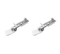 Kueohse 2X Pie para Dobladillo Enrollado de Ajustable, Herramienta para Dobladillo Enrollado para Máquina de Coser (15-25 Mm)