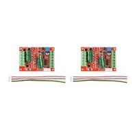 Kueohse 2X Placa Controladora de Motor Sin Escobillas con Sensor Hall de CC, Entrada PWM Trifásica, 6-60 V, 400 W