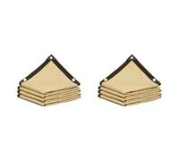 Kueohse 2X Red de Sombreado para Jardín Al Aire Libre, Protección UV, Sombreado para Exteriores, Sombreado para Piscina, Sombreado para Cobertizo de Plantas Estilo A