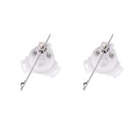 Kueohse 2X Sensor de Indicador de Ángulo de TimóN de Acero Inoxidable para Marino 0-190 Ohmios Repuestos AutomáTicos VelocíMetros