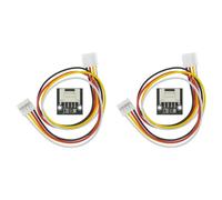 Kueohse 2X Sensor de Presión Atmosférica Digital y de Humedad Aht20+Bmp280 de Alta Precisión, CC 2,8 V-5 V, con Cable 4P.