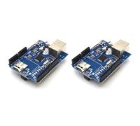 Kueohse 2X Shield Ethernet Shield W5100 R3 2560 1280 328 UNR R3 Solo W5100 Placa de Desarrollo