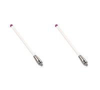 Kueohse 2X Sonda Stylus L100 Varilla de Cerámica para Palpadores 3D Calibre Tridimensional Máquina de Medición de Coordenadas Punta CMM, M4xL100x6mm