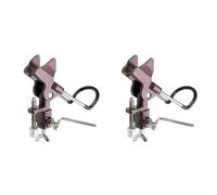 Kueohse 2X Soporte Ajustable para CañA de Pescar de Acero Inoxidable, Soporte para Poste, Inserto de, PortáTil para Herramientas de Pesca, Soporte para Aparejos