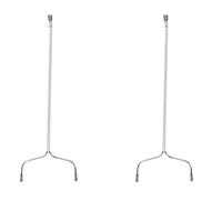 Kueohse 2X Soporte de MuñEca BJD, Figuras de AccióN, Soporte, Estantes de ExhibicióN para Mini MuñEcas, Accesorios de Soporte de MuñEca Articulados