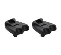 Kueohse 2X Soporte para Tacos de Billar de 2 Agujeros, Soporte Portátil para Tacos con Peso, Soporte para Tacos de Billar con Soporte para Tiza
