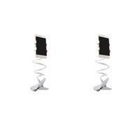 Kueohse 2X Soporte para Teléfono Móvil Soporte Perezoso Flexible Clip Ajustable para Teléfono Celular Soporte de Montaje para Escritorio en la Cama para el Hogar Soporte