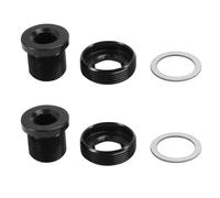 Kueohse 2X Tapa de Rosca de Manivela de Bicicleta Tapas de Bielas de Bicicleta Perno para X5/X7/XX1/FORCE/,M15/M22