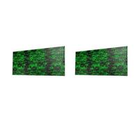 Kueohse 2X Water Transferencia ImpresiÓN PelÍCula HidrografÍA HidropropulsiÓN Kit CrÁNeo Verde 0.5 X 2m