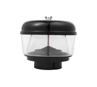 Kueohse 3,5 88 mm Trampa de agua Snorkel cabeza aire Ram cabeza prelimpiador flujo de aire coche snorkel cabeza snorkel ram para