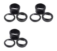 Kueohse 3 Conjunto Tubos de Extensión Macro de 7 Mm/14 Mm/28 mm para Adaptador de Primer Plano M42 Juego de Anillos de Tubo Adaptador de Lente de Extensión Macro