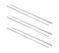 Kueohse 3 Pares de Palillos de Cocina Palillos Extra Largos de Acero Inoxidable con Rosca Antideslizante para Ollas Calientes, Cocinar y FreíR