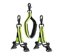 Kueohse 3 Piezas de Correa de Guante de Bombero, Soporte de Guante de Seguridad, Clips de Guante para Bombero, PolicíA, Guante de Trabajo, Clip de CinturóN