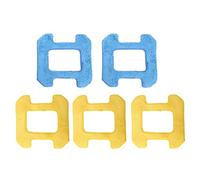 Kueohse 3 piezas de limpieza en húmedo + 2 piezas seco frotar fregona almohadilla para 268 robots de limpieza