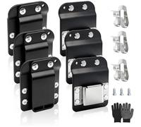 Kueohse 3 Soportes para Taladro para Cinturón de Herramientas, 3 Clips para Taladro, Soporte para Cinta Métrica con Clip de Metal, Gancho para Cinturón de 2 Pulgadas para Taladro Inalámbrico