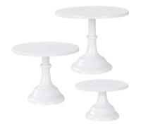 Kueohse 3 Soportes para Tartas, Soporte para Tartas, Soportes Altos para Mesa de Postre, ExhibicióN para Bodas, Fiestas de GraduacióN,