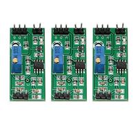 Kueohse 3 StüCke LM393 - Comparador de voltaje con indicador LED (3,5-24 V, control analógico, con salida de nivel)