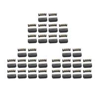 Kueohse 30 Pares de Enchufes L29-Sata de 5 Orificios SATA Macho Conector Macho SATA Puerto Serie 15P Conector de AlimentacióN Enchufe y Carcasa