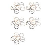 Kueohse 30 Uds. Clip de Anillo para Bufanda, Clips de Corbata para Camiseta para Mujer, Camiseta de Metal, de Cintura, Hebilla, Accesorios de Clip de Anillo para Ropa