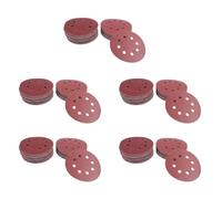Kueohse 300 Piezas de Discos de Lijado de 5 Pulgadas Papel de Lija Surtido 60 80 120 180 240 320 Granos para Lijadoras de Orugas Power Random