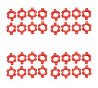 Kueohse 32PCS Tuerca con, Tuerca con Varilla con, Collares para Barras Barras Entrenamiento Accesorios Deportivos