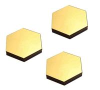 Kueohse 36 Piezas DIY 3D Espejo Hexagonal CalcomaníA Arte Mural Pared Pegatina Hogar DecoracióN ExtraíBle