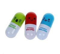 Kueohse 3PS Mini Micro pildora Tiny boligrafo Muchachos Chica llenador de la Media Gadget Novedad