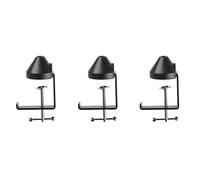 Kueohse 3X Abrazadera de Montaje de Mesa de Metal Resistente Abrazadera de Soporte en Voladizo para Brazo de SuspensióN de MicróFono Soporte de Brazo de Tijera