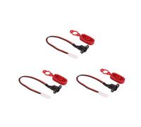 Kueohse 3X Accesorios para Scooter Eléctrico M365, Puerto de Carga, Cabezal Impermeable de PláStico, Juego Completo de Enchufe Impermeable