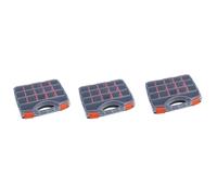 Kueohse 3X B-320 PortÁTil Caja de Piezas Caja de Almacenamiento de Tornillo Partes de Metal Destornillador de Hardware Herramienta Manual de ReparaciÓN de VehÍCulos