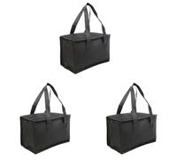 Kueohse 3X Bolsa Aislante Portátil para Almuerzo, Bolsa Refrigeradora, Bolsa para Entrega de Cerveza, Bolsa Térmica Plegable para Picnic, Bolsa para Mantener Calientes los Alimentos Fríos